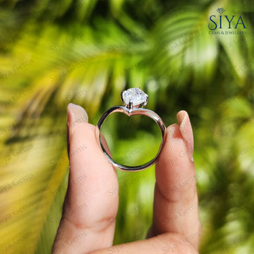 Marquise Lab-Grown Diamond Ring 14K Yellow Gold Engagement Bridal Wedding Anniversary Gift